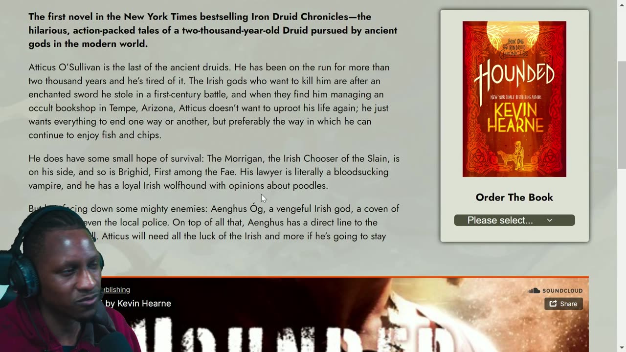 Books I Love: The Iron Druid Chronicles by Kevin Hearne