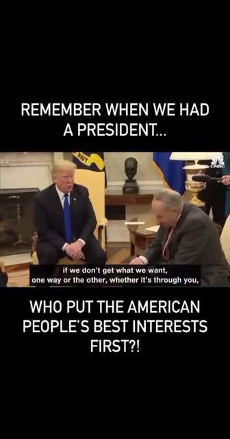 REMEMBER WHEN WE HAD A PRESIDENT WHO PUT THE AMERICAN PEOPLE'S BEST INTEREST 1ST?