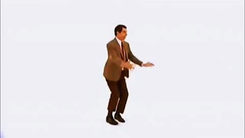 Mr.Bean dance in Japanese song