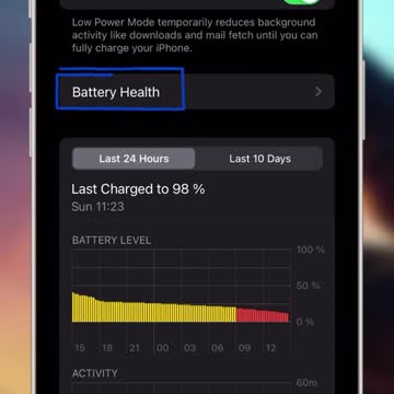 Activate Optimised Battery Charging ⚡️🔋💫