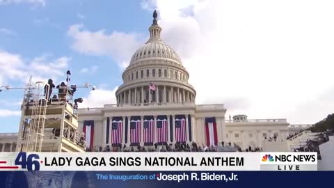 Watch Lady Gaga Perform The National Anthem At Biden’s Inauguration | TODAY