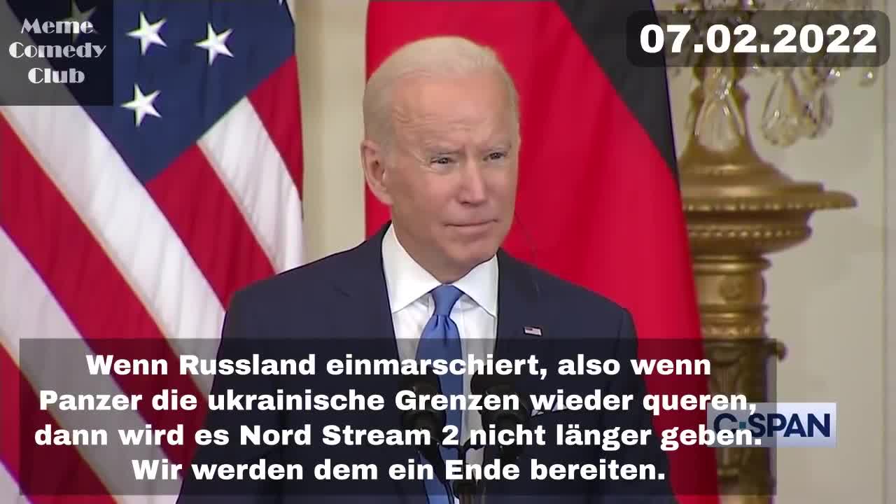 Joe Biden am 07.02.2022: