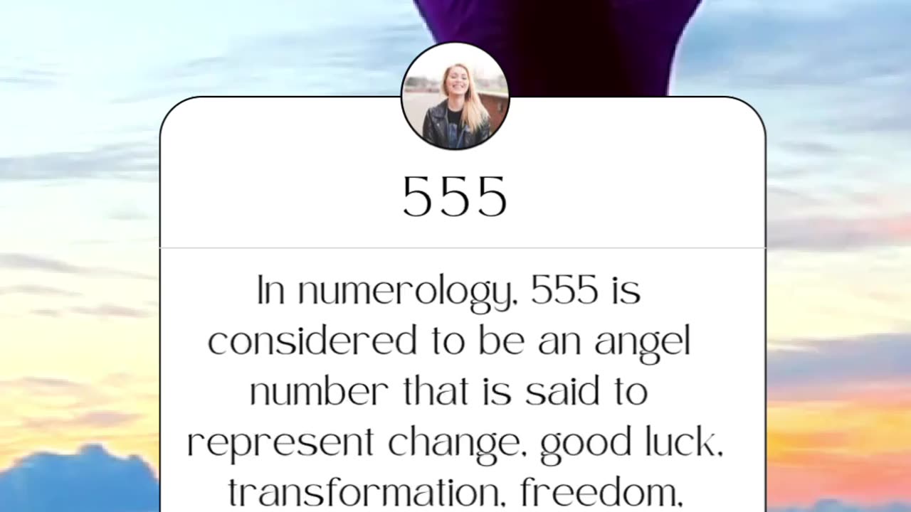 Angel Number 555 Meaning 😇