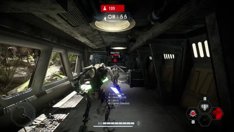 SWBF2 2017: Arcade Onslaught Endor General Grievous Gameplay