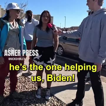 These Illegal Migrants think they can vote and they Talk About the 2024 Election.