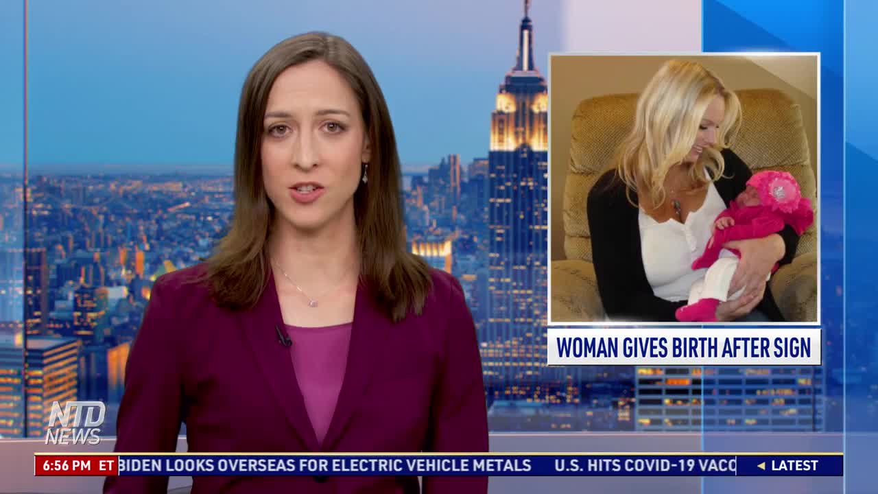 Woman Has Baby After Sign From God