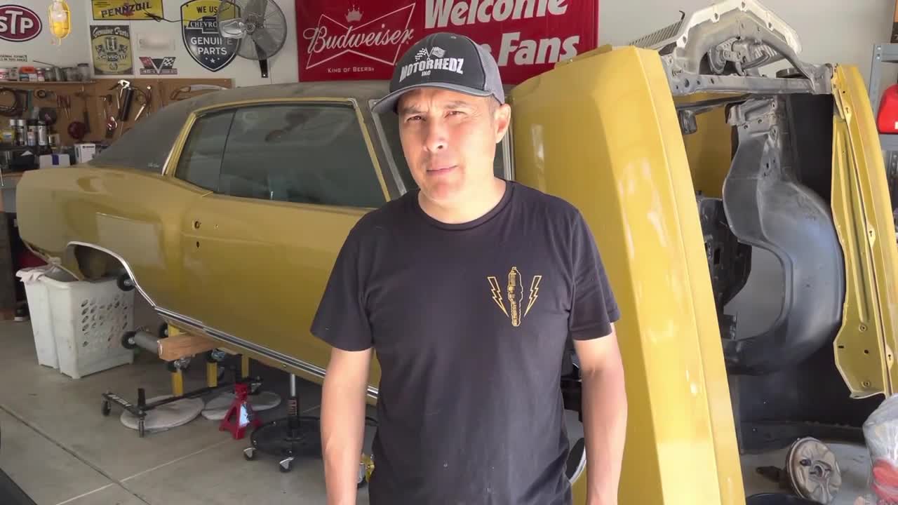 1971 Monte Carlo SS454 Car Restoration Part 1