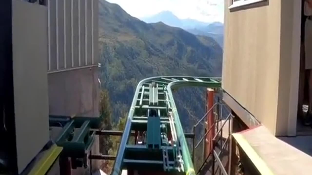 This rollercoaster is WILD! 🎢