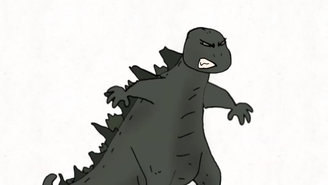 GODZILLA vs Monkey Part-1 (Prediction animation)