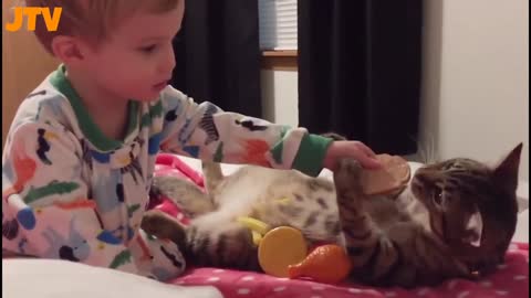 The Fabulous Couple: Children and Cats