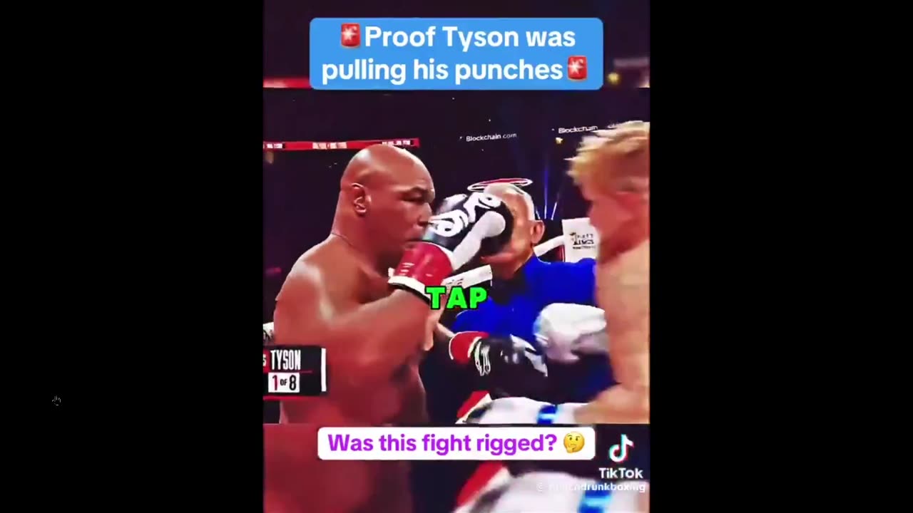 Mike Tyson was NOT allowed to throw UPPERCUTS! So this was fixed then?