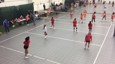 Sharks American Challenge Mar 13-14 - Second Pool Play - Evolution Orange - Set 1