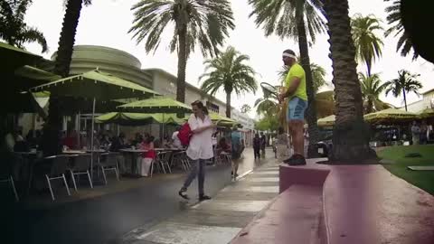 SUPERB FUNNY PRANK IN MIAMI***MUST WATCH