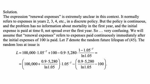 Exam LTAM exercise for December 21, 2021