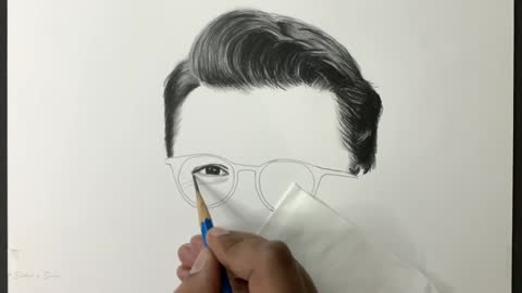 Draw Glasses Frames In Portraits
