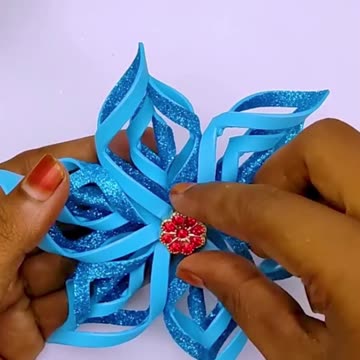 DIY Unique Glitter Foam Paper Crafts Idea #diy #crafts #evafoam #handmade #handmadecrafts