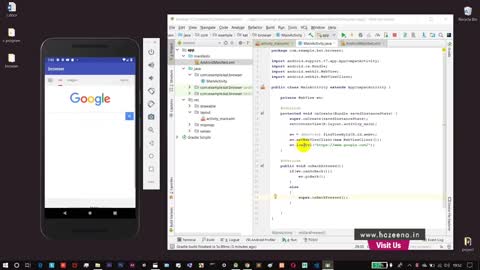Hazeena | Android studio 9 | Digital Marketing Company | SEO Company