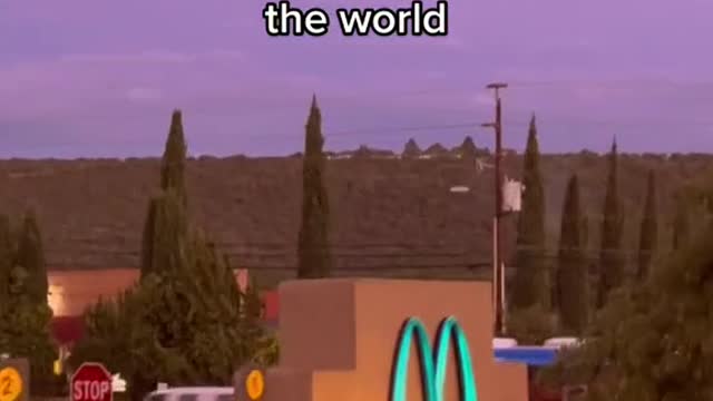 drove 2 hours to have dinner at the only turquoise McDonald's in the world