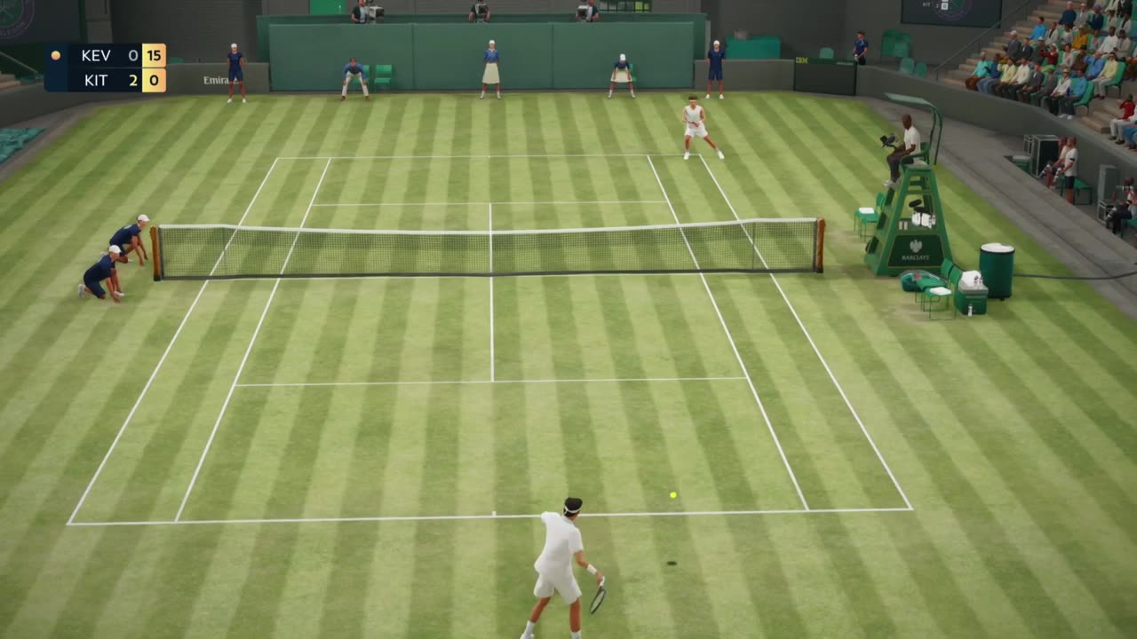 (PS5) Tennis World Tour 2 | Online Match #5 [Federer vs Medvedev]