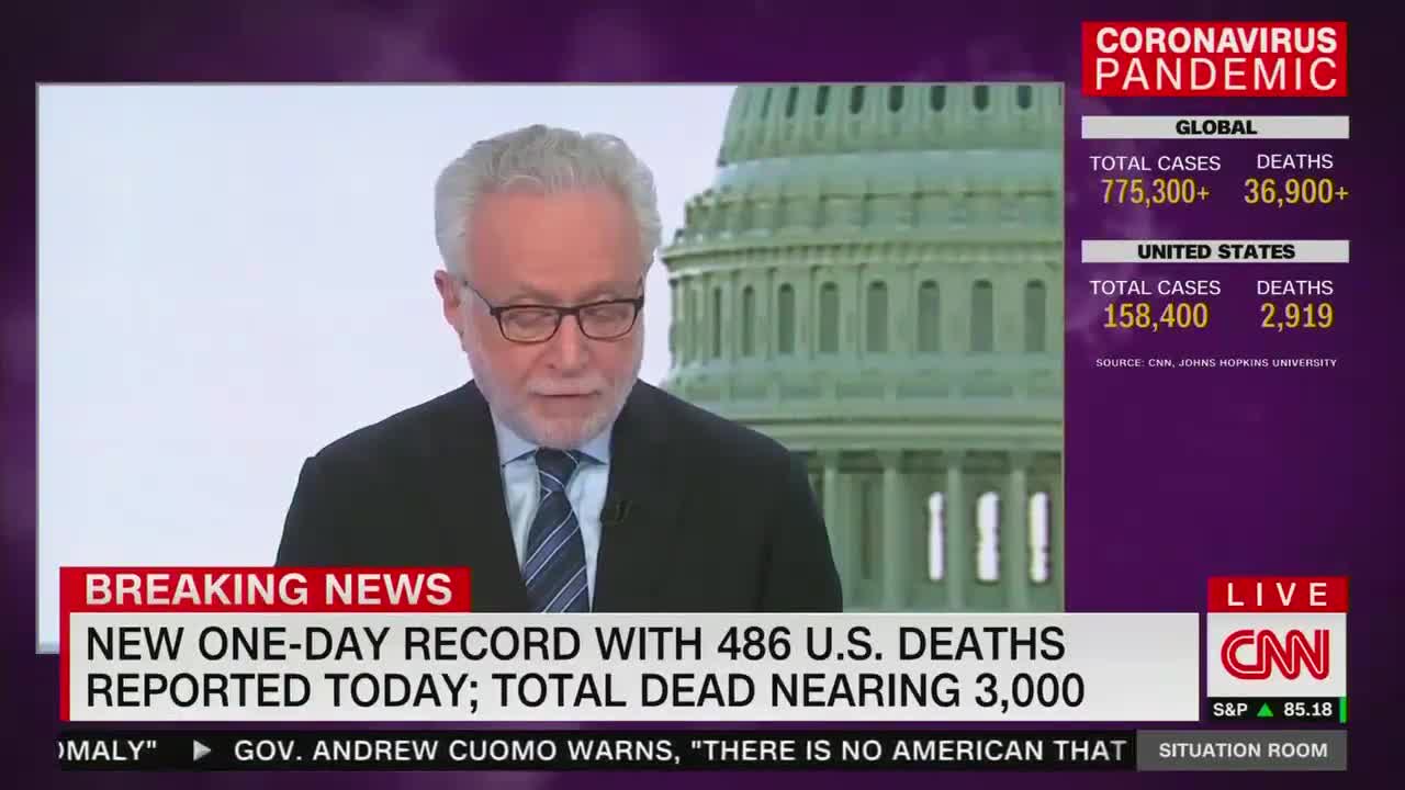 CNN CNN Cuts Away when My Pillow CEO pledges to make 50,000 masks to fight coronavirus