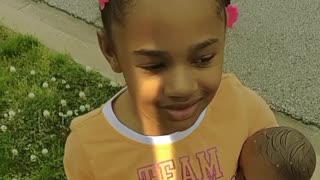 Daughter Makes Odd Wish on Dandelion