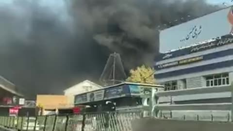 Iranian Shaheed Drone Factory is Burning