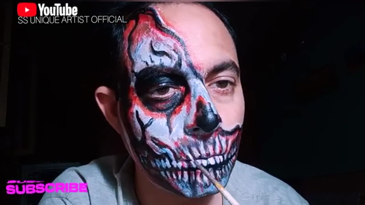 Alian face paint