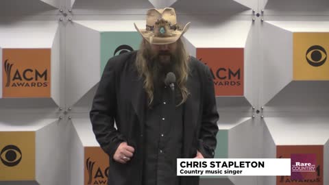 Chris Stapleton talks about his wife lifting him up | Rare Country