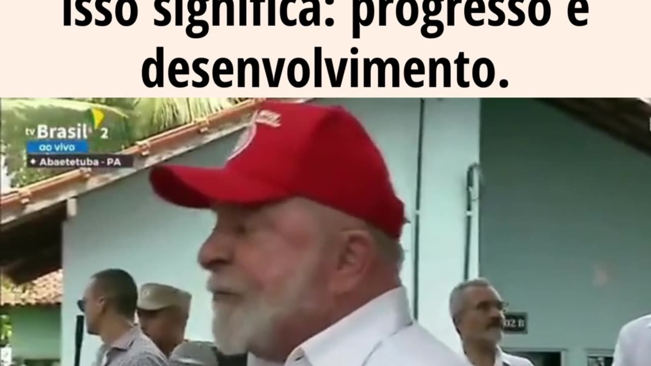 Lula defendeu que todos tenham pouco dinheiro