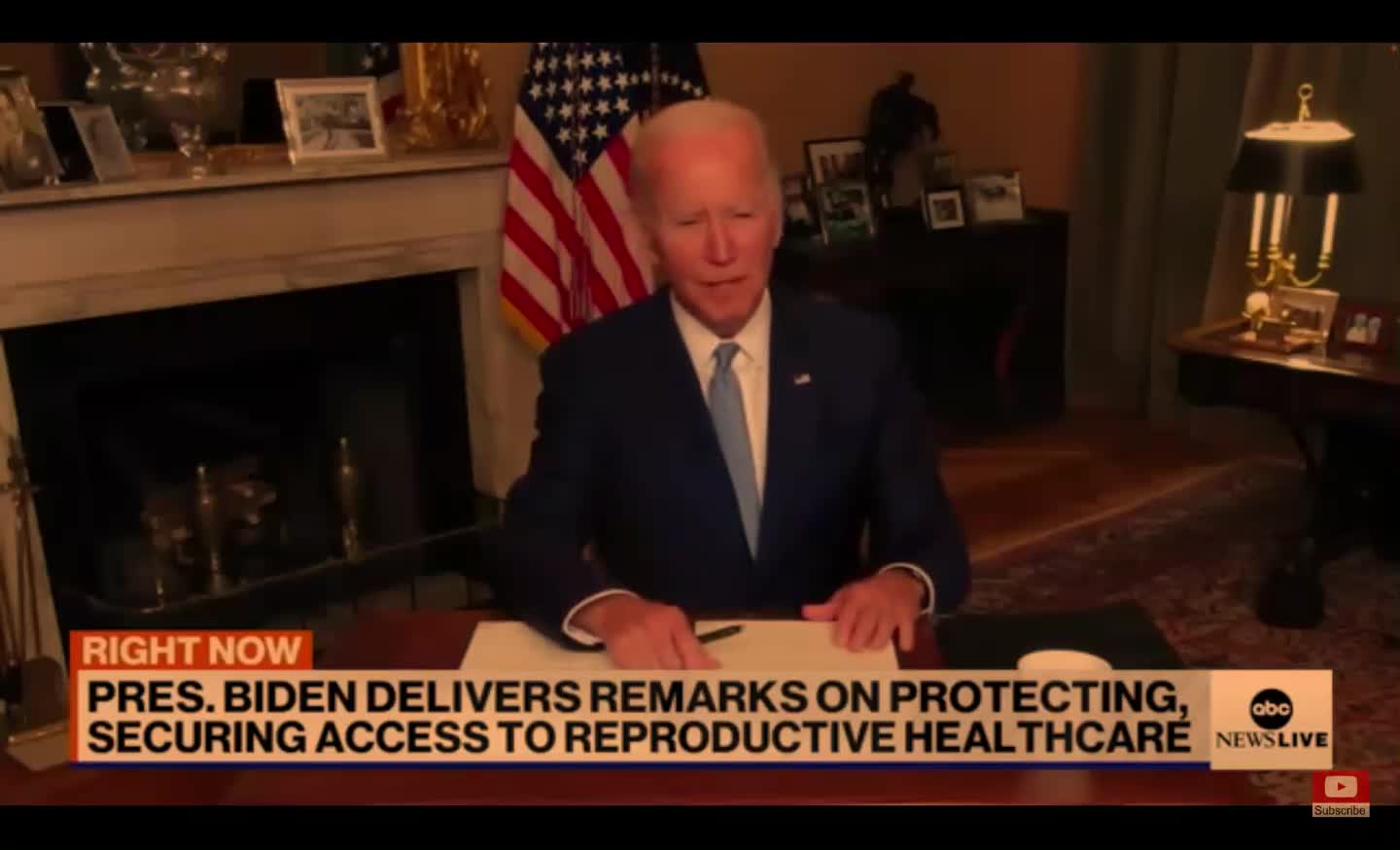 Joe Biden - "this is just extreme"