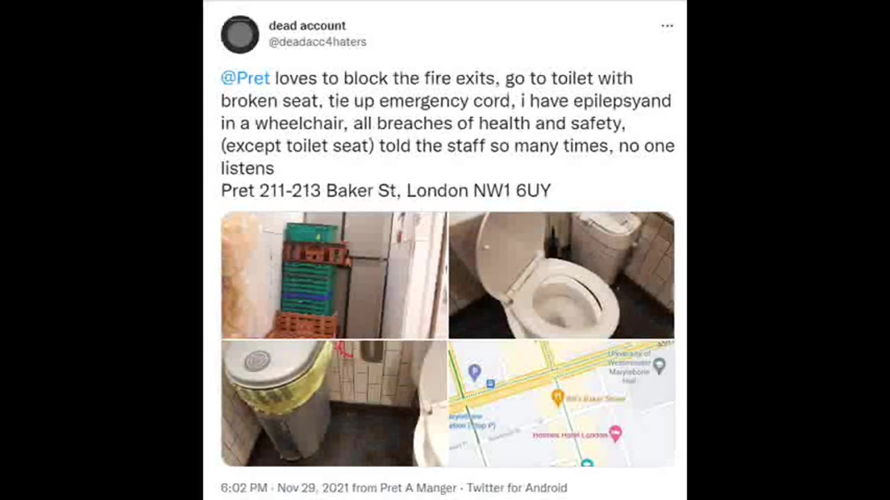 Pret A Merde - The Pret A Manger Toilet Saga