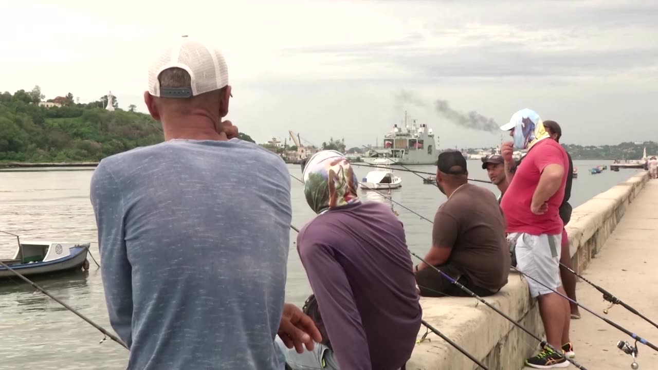 Canadian navy patrol boat arrives in Cuba