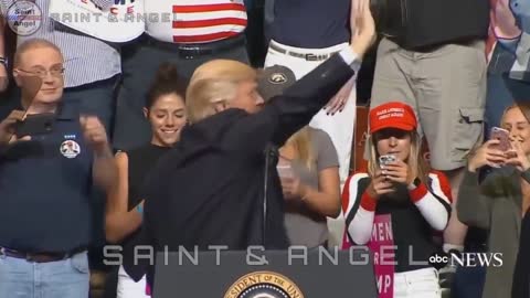 AND I PROUDLY STAND UP NEXT TO TRUMP AND SUPPORT HIM HERE TODAY. GOD BLESS TRUMP AND USA.