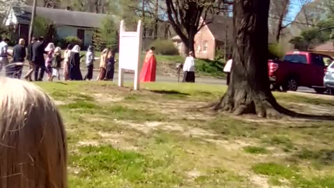 Palm Sunday Procession in Memphis