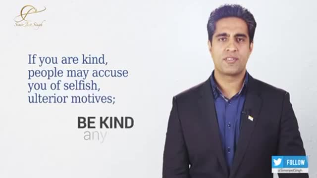 A poem by Kent M Keith Do it Anyway