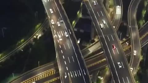 🚗🌉 Exploring China’s Mind Bending Aerial Overpasses! 🚗🌉 #chongqingchina #travelchina