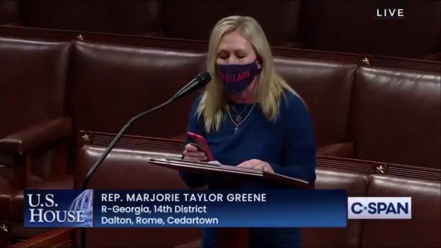 Rep. Greene Defends #2A Rights, Smacks Down Democrat Gun Control