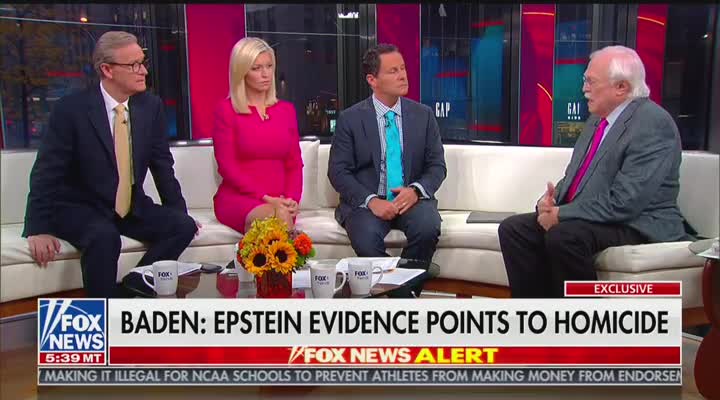 Famed forensic pathologist claims Jeffery Epstein's death was a homicide