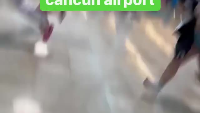 Cartels in airport in Mexico