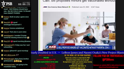 2022-06-27 07:00 EDT - Patriots Soapbox AM: with MykelJaye, SkyeBreeze