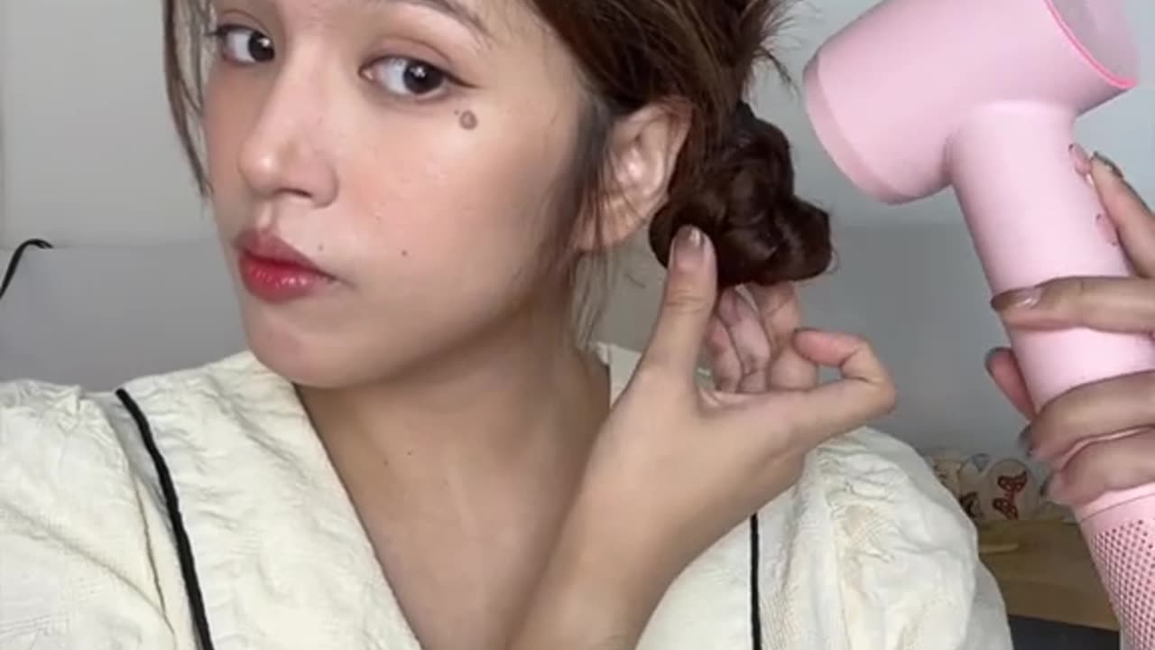 Effortless Hair Styling Tutorial with My New Hair Dryer 💨