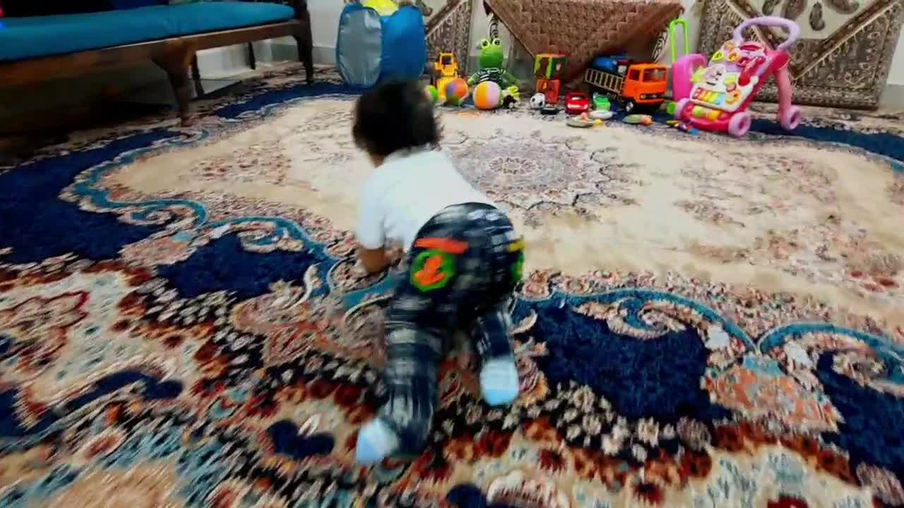 Cool one year old boy clip