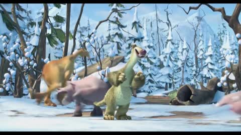 ICE AGE: DAWN OF THE DINOSAUR Clips - "Angry Fossil" (2009)-4