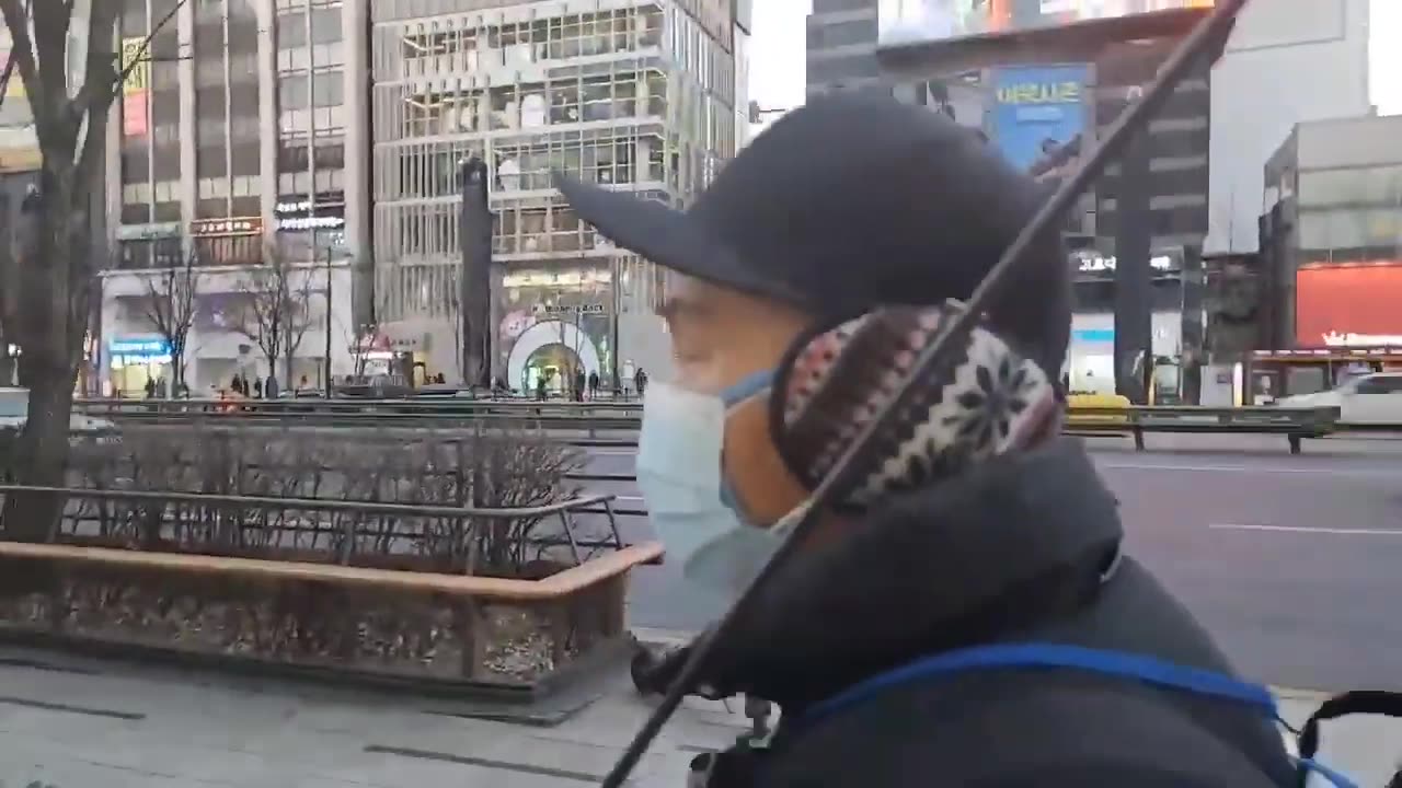 20210107_V3_S01(PAuNxKeU-n4)짧은 한마디! 끝까지 가야죠! 추워도 한다! 강남역에서