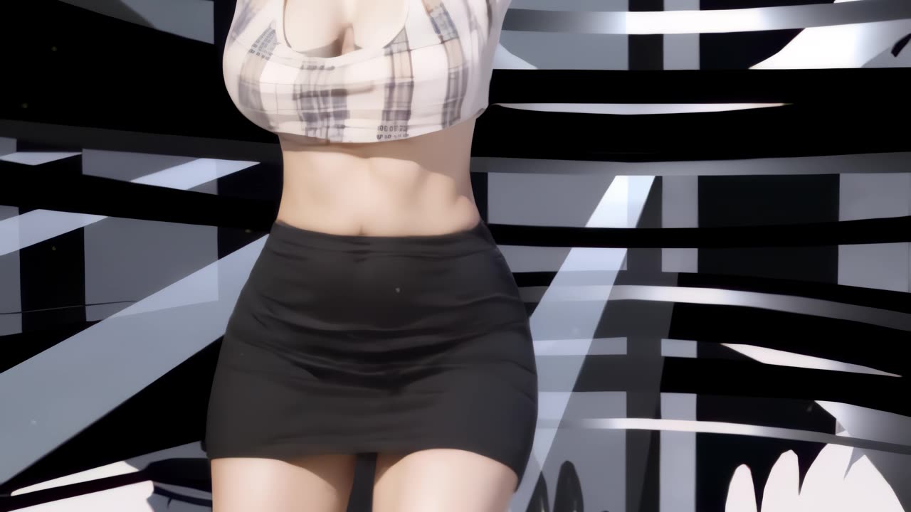 MMD AI - Baddie #MikuMikuDance #AI