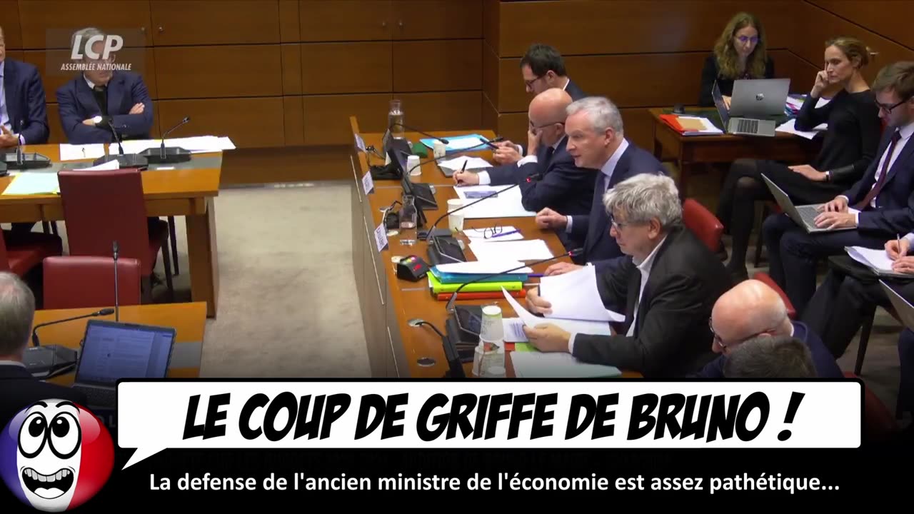 Bruno Le Maire PERD SES NERFS face aux députés, en commission d'enquête.