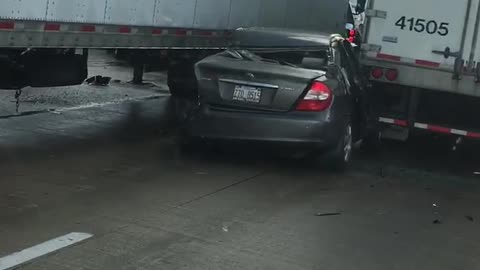 Aftermath of Crash on Highway 94