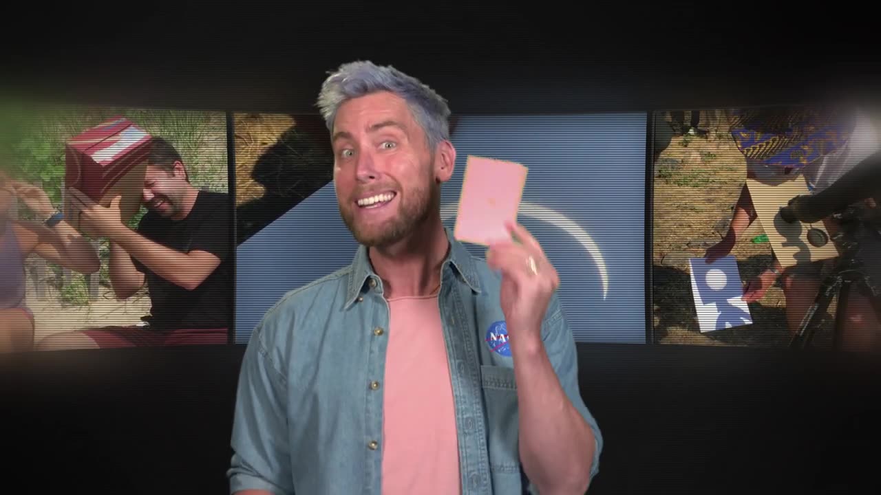 NSYNC’s Lance Bass Shows How to Safely View an Annular Solar Eclipse