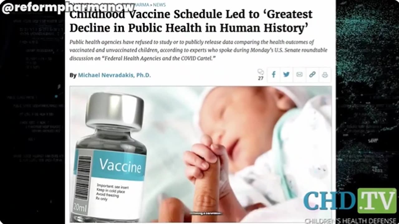 If You Don't Want a Lifetime of Horror, Don't Vaccinate Your Children | Dr Brian Hooker