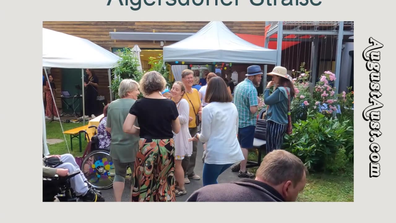 Sommerfest Wohngemeinschaft Algersdorfer Straße